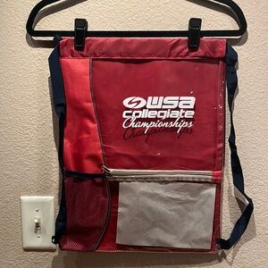 USA Nationals Collegiate Cheer Competition Cinch Backpack NEW, NWT